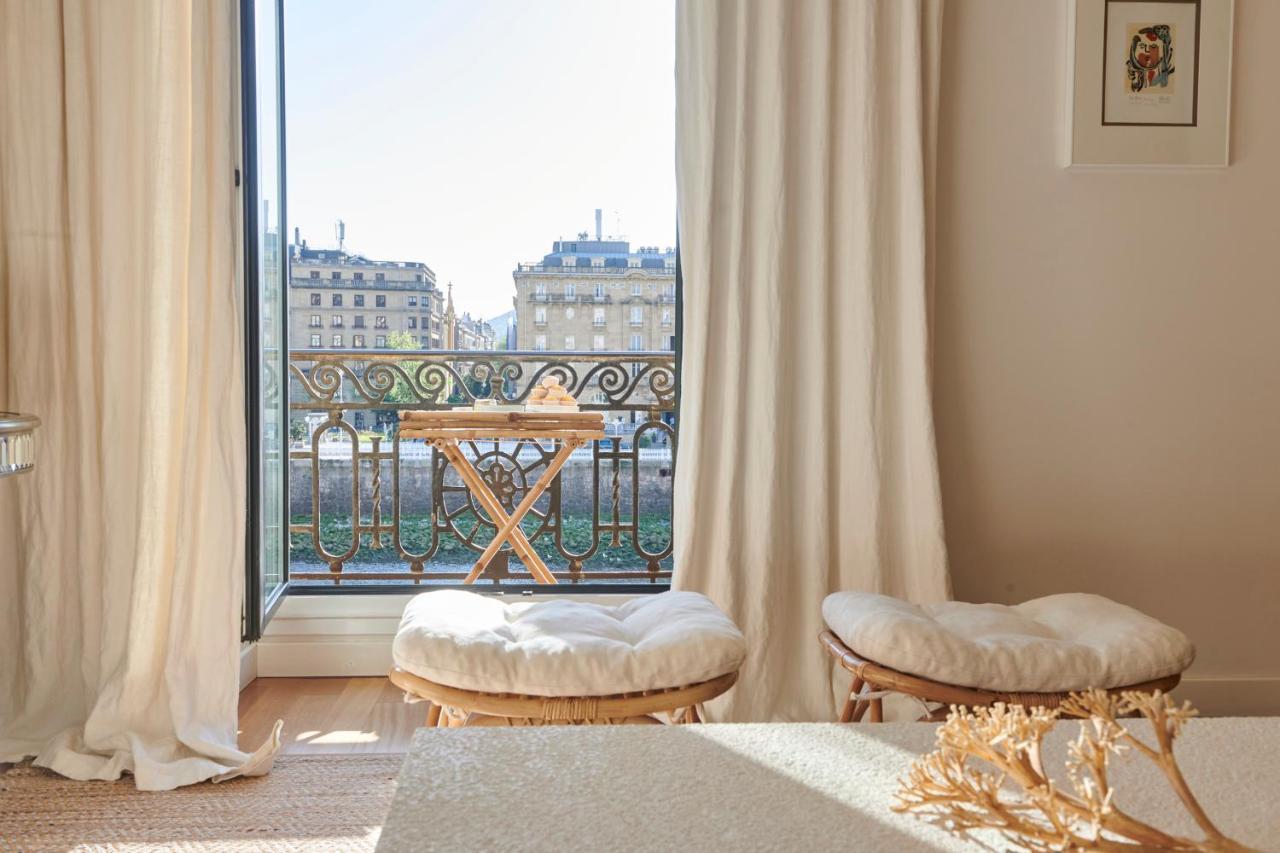 Deluxe Apt-Views To Historic Maria Cristina Hotel Σαν Σεμπαστιάν Εξωτερικό φωτογραφία