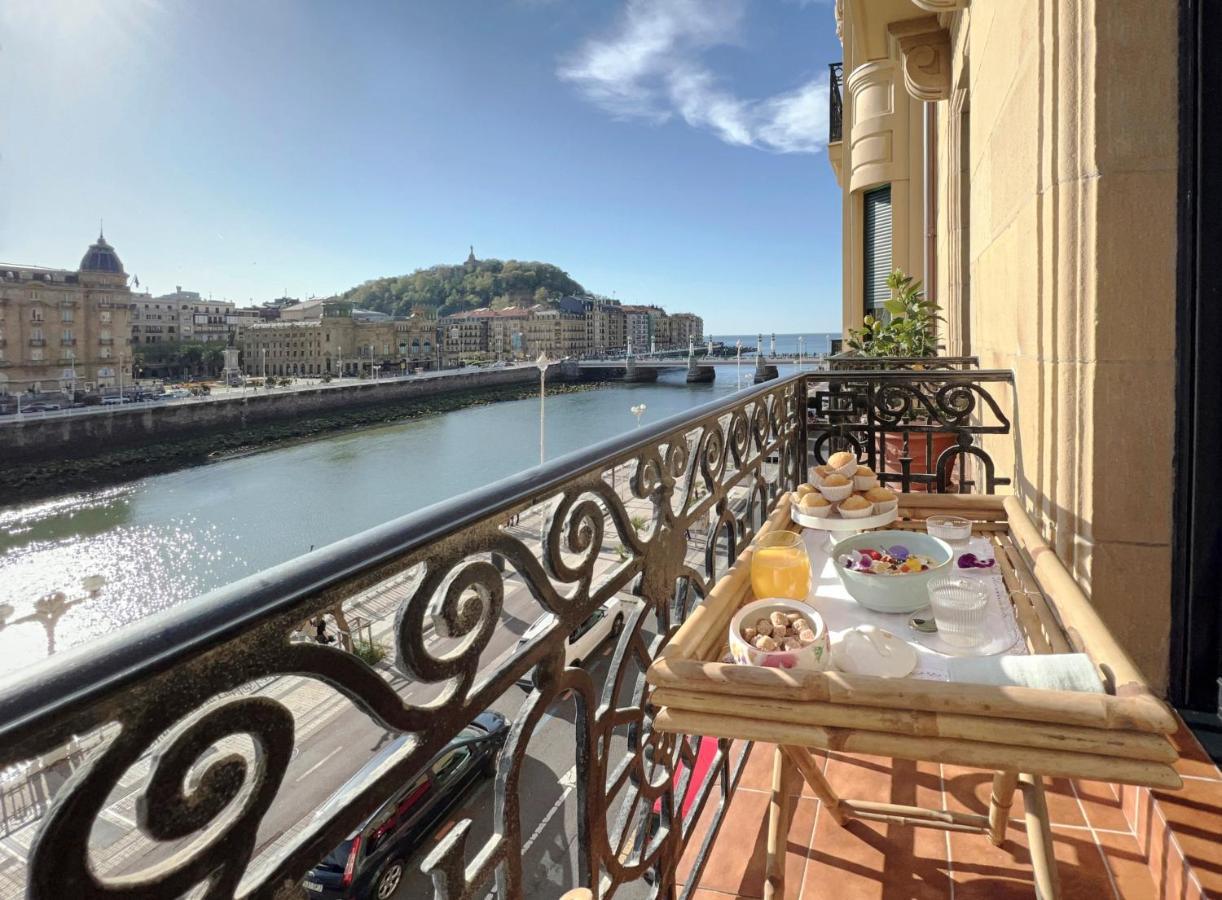 Deluxe Apt-Views To Historic Maria Cristina Hotel Σαν Σεμπαστιάν Εξωτερικό φωτογραφία