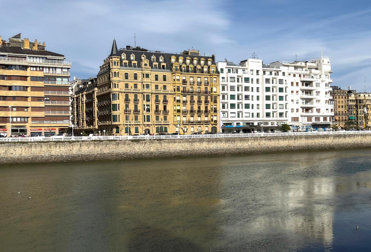 Deluxe Apt-Views To Historic Maria Cristina Hotel Σαν Σεμπαστιάν Εξωτερικό φωτογραφία