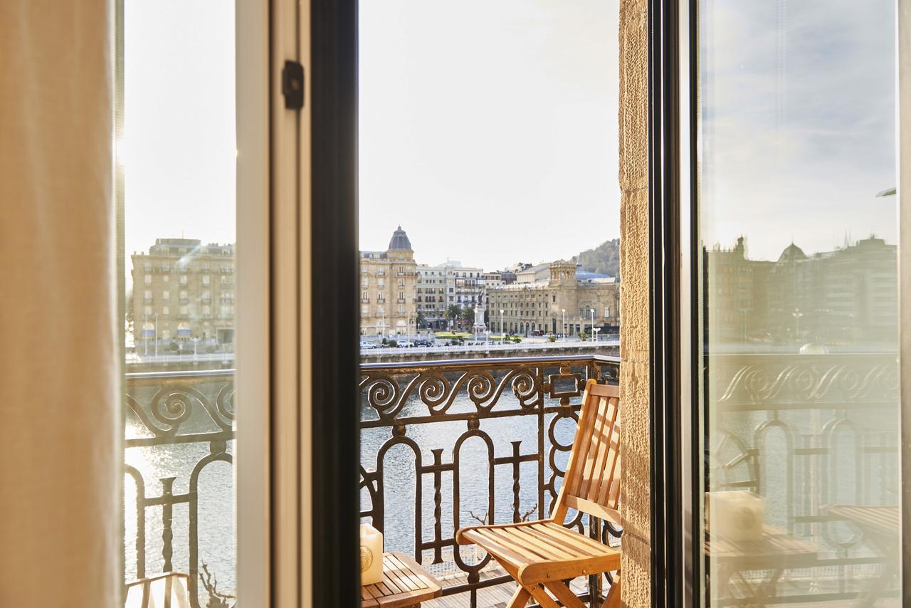 Deluxe Apt-Views To Historic Maria Cristina Hotel Σαν Σεμπαστιάν Εξωτερικό φωτογραφία