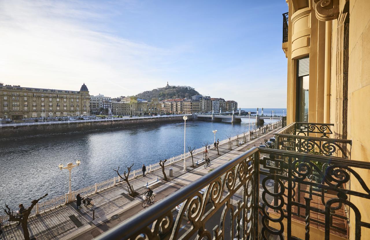 Deluxe Apt-Views To Historic Maria Cristina Hotel Σαν Σεμπαστιάν Εξωτερικό φωτογραφία